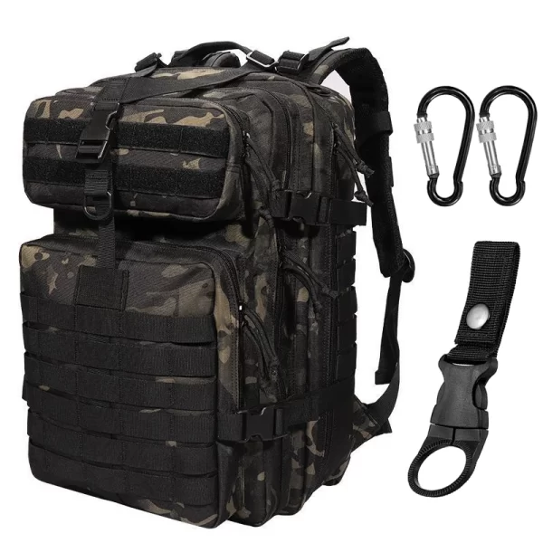 Mochila tática militar para homens, grande capacidade, de nylon impermeável, sacos de caça e acampamento, de pesca, 48 L, 25L - Image 10