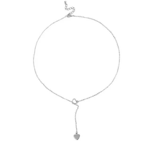 Colar de coração de cobre para mulheres, pingentes boho, joias da moda, presente para menina, moda, novo - Image 5