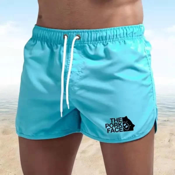 Shorts de praia de verão masculino, calção sexy, shorts de corrida, shorts de surf, moda praia esportiva, novo - Image 5