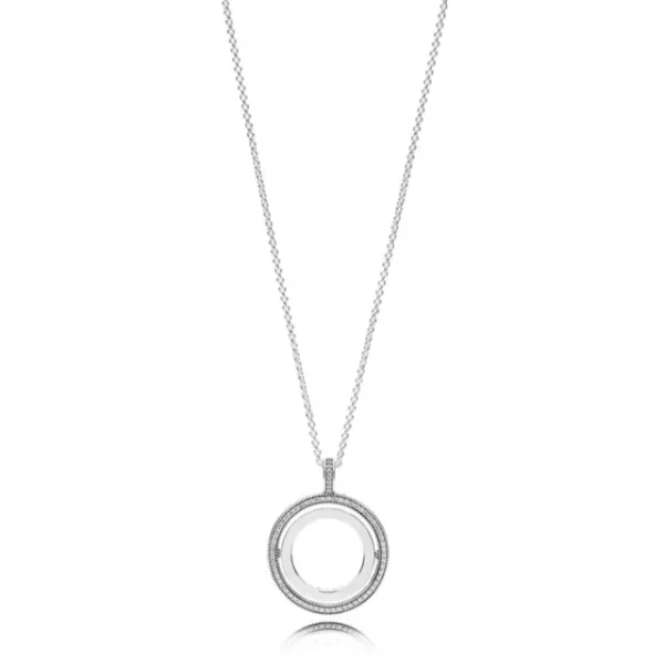 Colar feminino pingente coração, 100% 925 prata esterlina pan modelo charme dia dos namorados em forma de coração colar moda jóias - Image 16