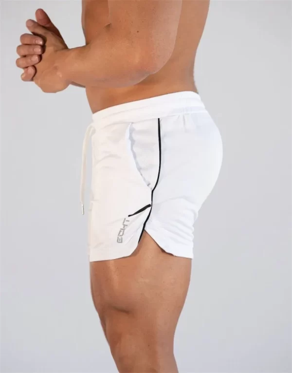 Shorts masculino de ginástica de secagem rápida, Roupa Fitness, Treino, Corrida, Esportes, Casual, Atletismo, Atletismo - Image 10