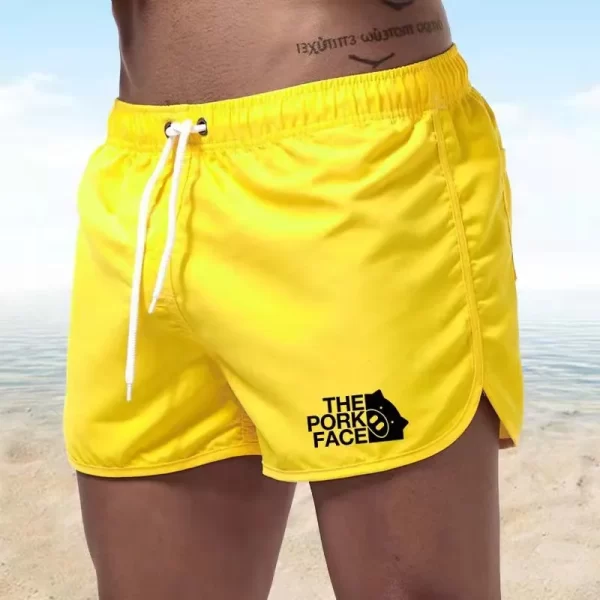 Shorts de praia de verão masculino, calção sexy, shorts de corrida, shorts de surf, moda praia esportiva, novo - Image 12