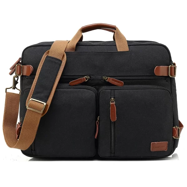 Mochila de ombro conversível multifuncional, mochila escolar, viagem de negócios, anti-roubo, 15.6 ", 17.3". - Image 8