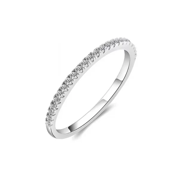 Anéis feminino de diamante feito à mão cz promessa real 925 prata esterlina noivado casamento anéis de banda gemstones festa jóias - Image 33