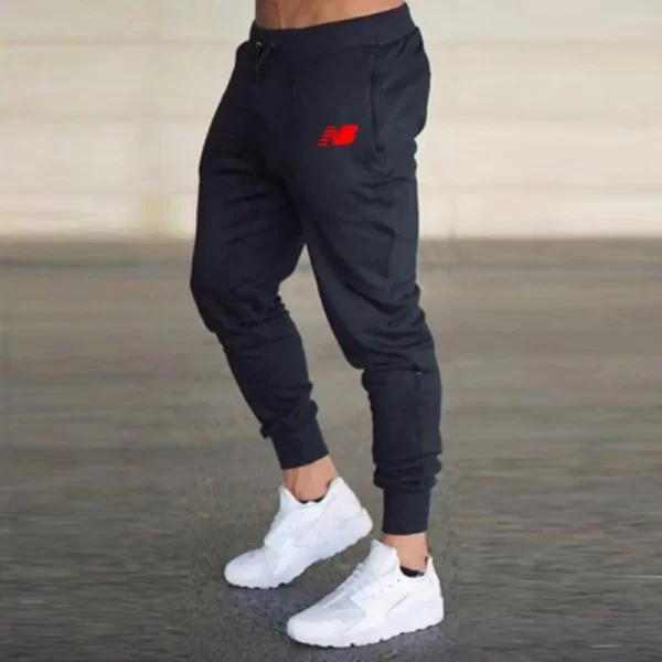 Calça de malha casual masculina, calça de secagem rápida, calça basculadora, calças para fitness, treino, corrida, basquete - Image 9