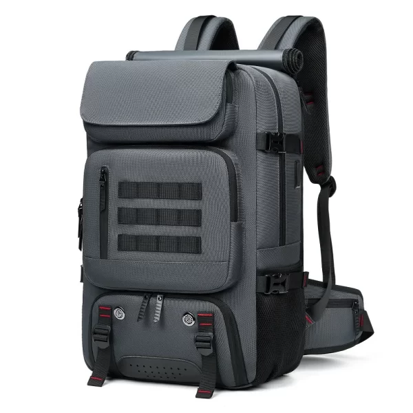 Mochila de viagem impermeável, de negócios com bolsa de sapato separada, Caminhada Trekking Laptop 17 "50L - Image 9