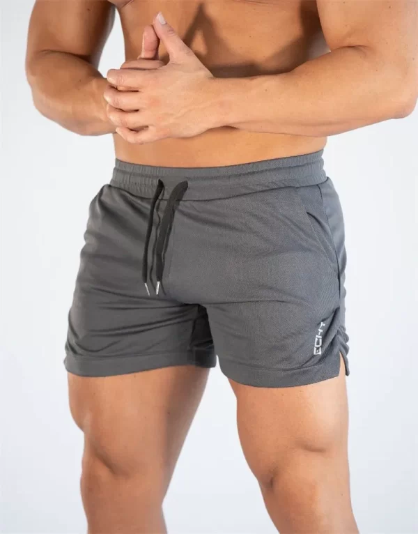 Shorts masculino de ginástica de secagem rápida, Roupa Fitness, Treino, Corrida, Esportes, Casual, Atletismo, Atletismo - Image 13