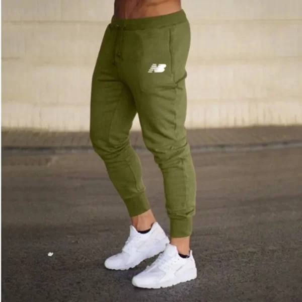 Calça de malha casual masculina, calça de secagem rápida, calça basculadora, calças para fitness, treino, corrida, basquete - Image 5