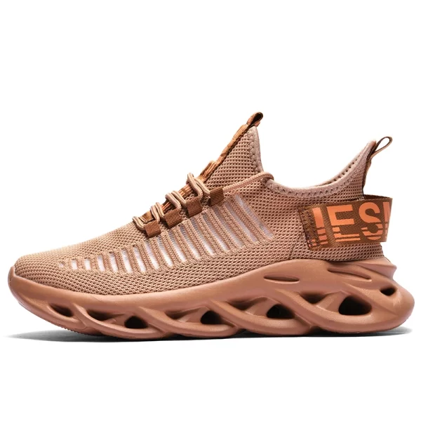Tênis masculino casual, malha respirável, tênis aumento de altura sapatos moda masculino sapatos tamanho 39-46 adulto - Image 8