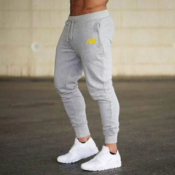 Calça de malha casual masculina, calça de secagem rápida, calça basculadora, calças para fitness, treino, corrida, basquete - Image 4