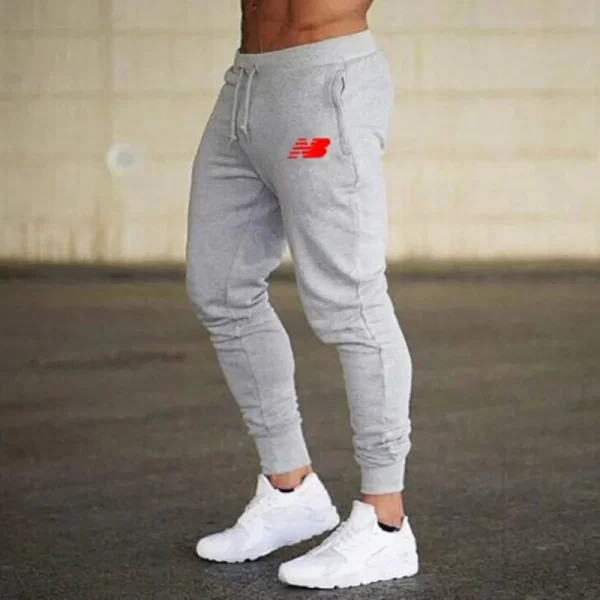 Calça de malha casual masculina, calça de secagem rápida, calça basculadora, calças para fitness, treino, corrida, basquete - Image 14