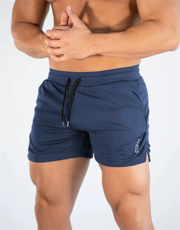 Shorts masculino de ginástica de secagem rápida, Roupa Fitness, Treino, Corrida, Esportes, Casual, Atletismo, Atletismo - Image 12