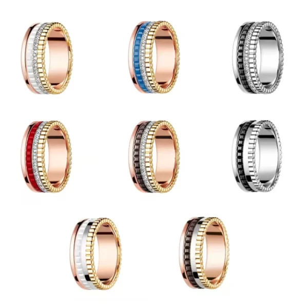 Anéis unissex 925 anel de prata esterlina, anel personalizado, anel rotativo, clássico e luxuoso, moda