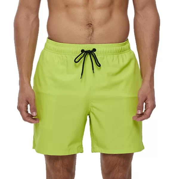 Shorts de praia masculino, Escatch Brand Men's Stretch Swim Trunks Quick Dry Beach Shorts With Zipper Pockets and Mesh Lining - Image 18