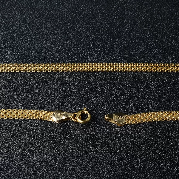 Colar unissex, ensolarado-Colar de cobre banhado a ouro, Corrente Cobra, Correntes de Alta Qualidade, Presente. - Image 4
