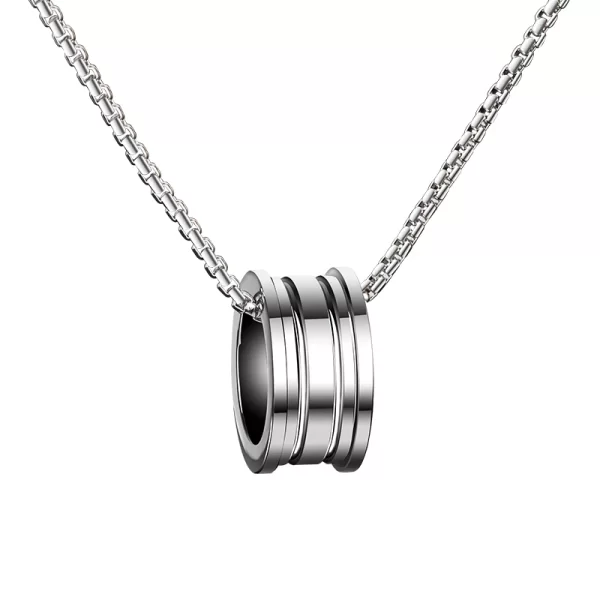 Colar masculino pingente, de tungstênio, para colar de jóias, moda esportes gravura. - Image 5