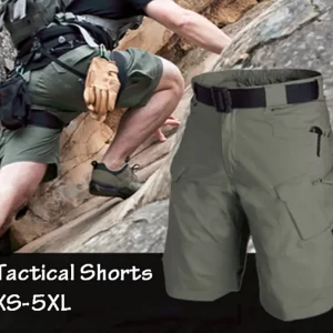 Bermuda masculina, alta qualidade, magro-ajuste estilo militar tático shorts de carga à prova dmultiágua, de treinamento multipocket, sexy, casuais.