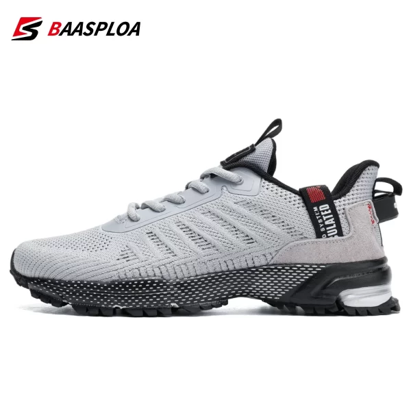 Tênis de corrida masculino, Baasploa, Leves, Malha, Esportes ao Ar Livre, Tênis, Profissional, Designer - Image 9