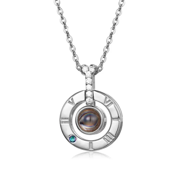 Colar de corrente feminino, SILVERCHAKRA, Eu Te Amo Projeção, Joias para Casal, 100 Idiomas, Melhores Presentes de Confissão. - Image 28