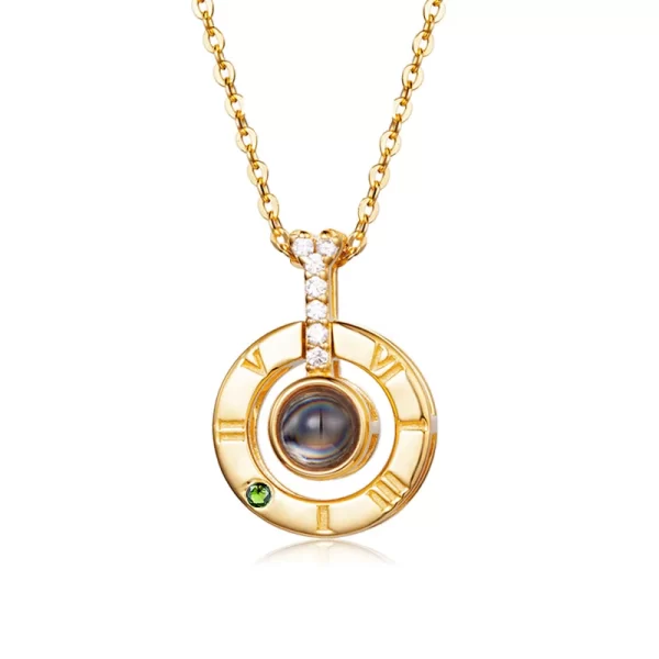 Colar de corrente feminino, SILVERCHAKRA, Eu Te Amo Projeção, Joias para Casal, 100 Idiomas, Melhores Presentes de Confissão. - Image 10