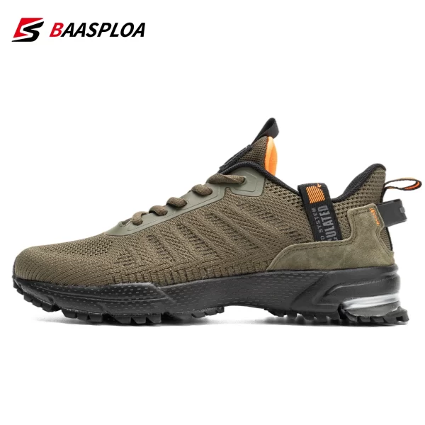 Tênis de corrida masculino, Baasploa, Leves, Malha, Esportes ao Ar Livre, Tênis, Profissional, Designer - Image 10