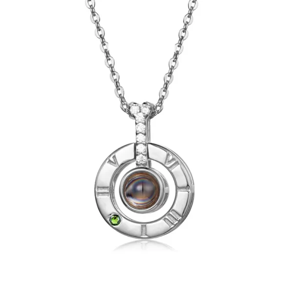 Colar de corrente feminino, SILVERCHAKRA, Eu Te Amo Projeção, Joias para Casal, 100 Idiomas, Melhores Presentes de Confissão. - Image 22