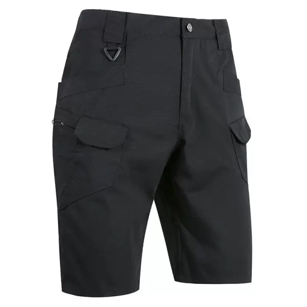 Bermuda masculina, alta qualidade, magro-ajuste estilo militar tático shorts de carga à prova dmultiágua, de treinamento multipocket, sexy, casuais. - Image 7