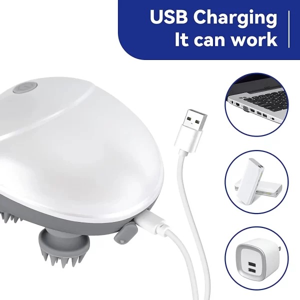 Massageador Corporal Gato Elétrico, Cuidados de Saúde, Relaxe para o Ombro, Pescoço, Massagem Profunda de Tecido, Cabeça Amassar, Dispositivo Vibratório. - Image 4