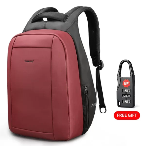 Mochila feminina impermeável, Tigernu, anti-roubo USB, bolsa para laptop, moda viagem e bolsa escolar, 15.6" - Image 7