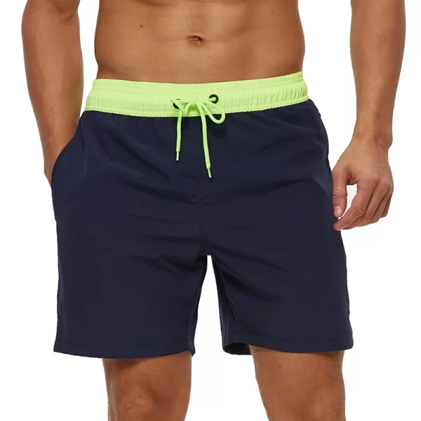 Shorts de praia masculino, Escatch Brand Men's Stretch Swim Trunks Quick Dry Beach Shorts With Zipper Pockets and Mesh Lining - Image 9