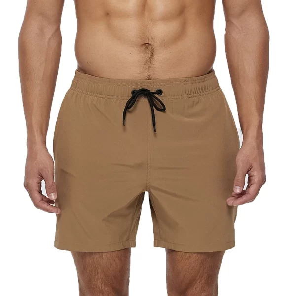 Shorts de praia masculino, Escatch Brand Men's Stretch Swim Trunks Quick Dry Beach Shorts With Zipper Pockets and Mesh Lining - Image 13