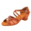 Sapato de dança latina feminino, HROYL Ballroom, de Dança, Meninas Soft Tango Jazz Salsa Festa Sandália. - Image 11