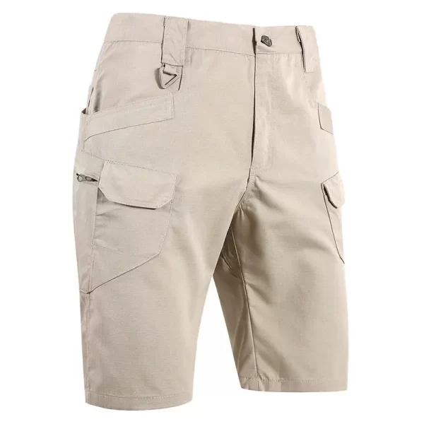 Bermuda masculina, alta qualidade, magro-ajuste estilo militar tático shorts de carga à prova dmultiágua, de treinamento multipocket, sexy, casuais. - Image 10