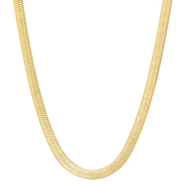 Colar/gargantilha feminino, Vonmoos 14K Banhado A Ouro Jóias New Neck Chain, Estética Snake, Acessórios Brilhantes. - Image 2