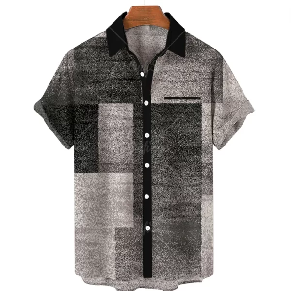 Camisas masculina,  de alta qualidade luxo hawaii dazn férias praia floral, superior melhor estilo étnico roupas. - Image 12