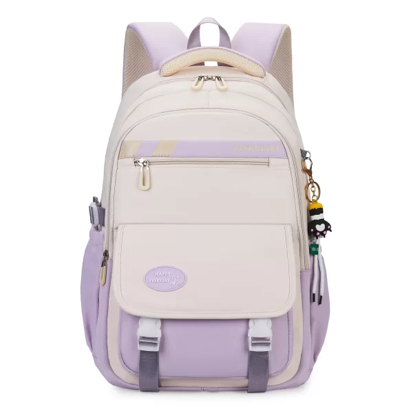 Mochila escolar alta para estudantes, mochila de grande capacidade, estilo universitário, moda, nova - Image 7