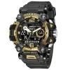 Relógio de pulso masculino, desportivo, impermeável, SMAEL, ecrã duplo, quartzo, LED, militar, digital, 50m, 8072 - Image 7