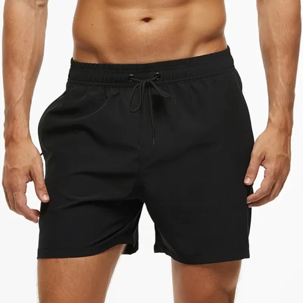 Shorts de praia masculino, Escatch Brand Men's Stretch Swim Trunks Quick Dry Beach Shorts With Zipper Pockets and Mesh Lining - Image 7