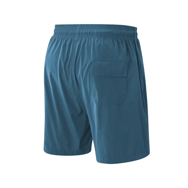 Shorts masculino, novo drawstring, casuais secagem rápida calções de esportes nadar surf beachwear, com bolso traseiro - Image 14