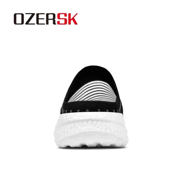Chinelo de malha respirável unissex, OZERSK, Slides de Moda Verão, Sapatos de Praia Casuais Confortáveis, Alta Qualidade - Image 3