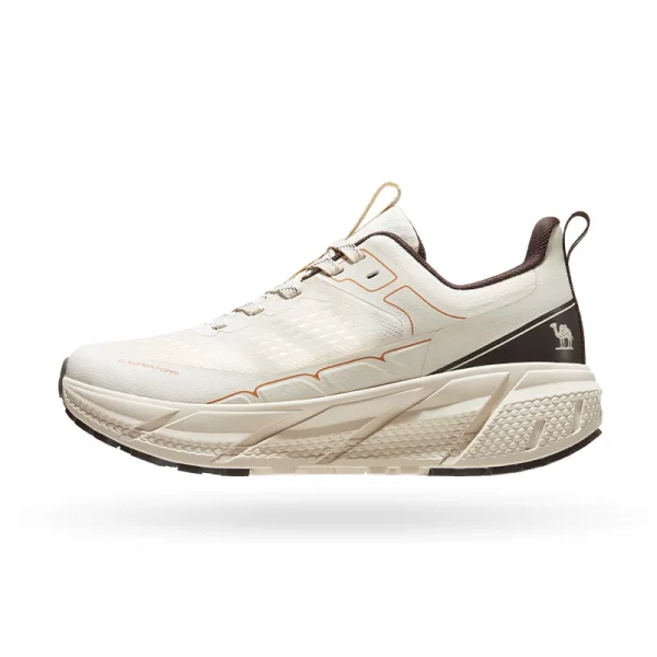 Tênis unissex de camelo dourado, tênis esportivo antiderrapante, tênis de caminhada, malha, novo, primavera. - Image 12