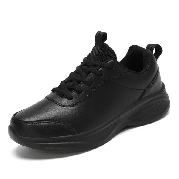 Tênis de couro PU unissex, sapatos antiderrapantes, calçados casuais, tênis, outono, novo. - Image 8
