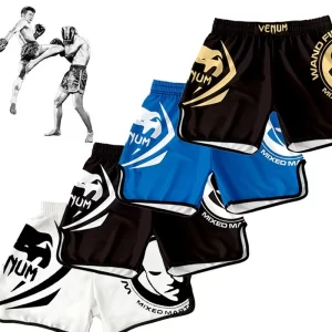 Shorts masculino, Sanda luta, Shorts de competição, treinamento esportivo, de luta para boxe Muay Thai MMA