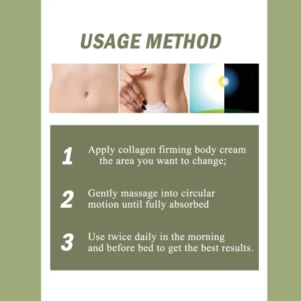 Creme emagrecedor com colágeno, produto anti-celulite, reafirmante, modelagem corporal, queima de gordura, massagem, perda rápida - Image 5