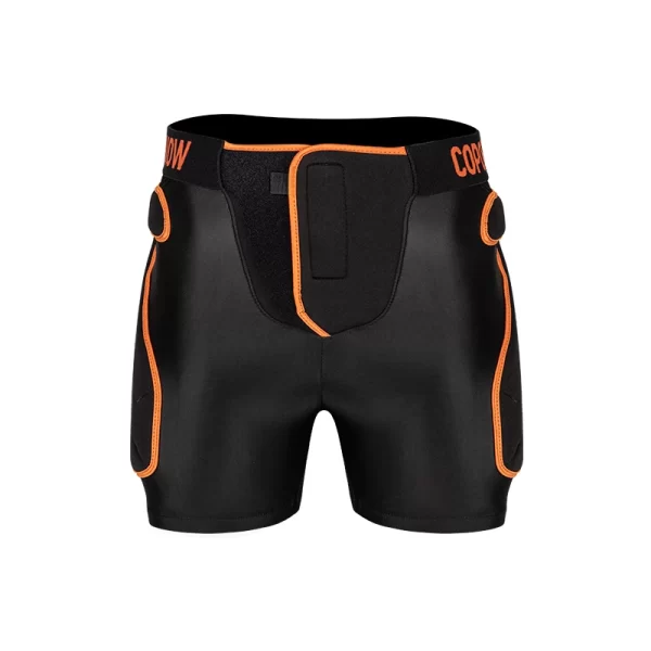 Shorts/Calções esportivos ajustáveis unissex, calções acolchoados anti-choque, joelheiras, proteção, quadril, motocicleta, curto, esqui, skate, esportes - Image 7