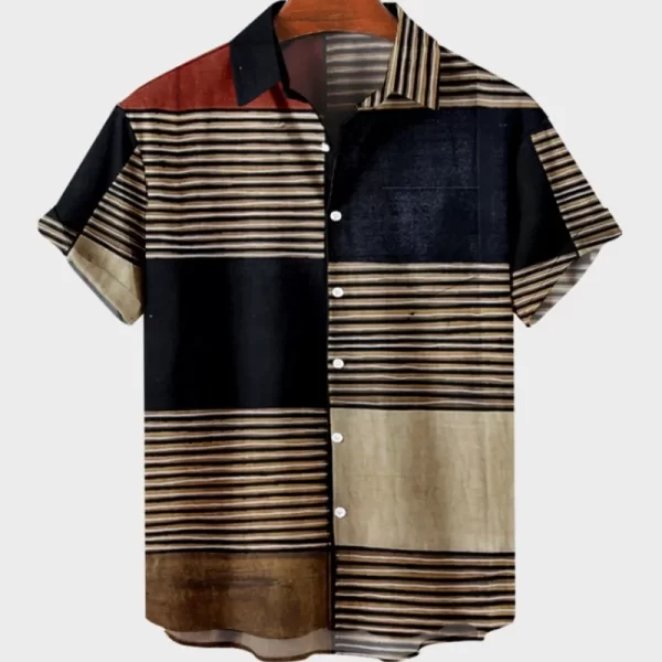 Camisas masculina,  de alta qualidade luxo hawaii dazn férias praia floral, superior melhor estilo étnico roupas. - Image 28