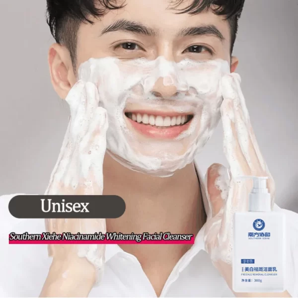 Produtos de limpeza profunda e controle óleo, Niacinamida, com Concord Sul, Branqueamento Leite Limpador, 150g - Image 4