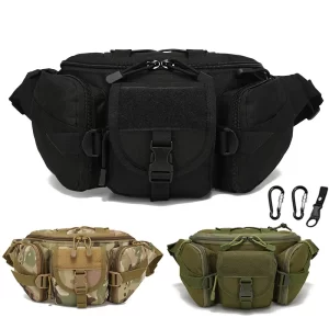 Bolsa de cintura, Pacote de cintura tática ao ar livre, mochilas militares, sacos multifuncionais, esportes, escalada, camping, pacote tático do exército, caminhadas