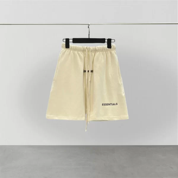 Shorts, Essentials, marca de moda de alta qualidade 3m reflexivo carta-impresso hip-hop solto algodão unissex moleton casual shorts - Image 5