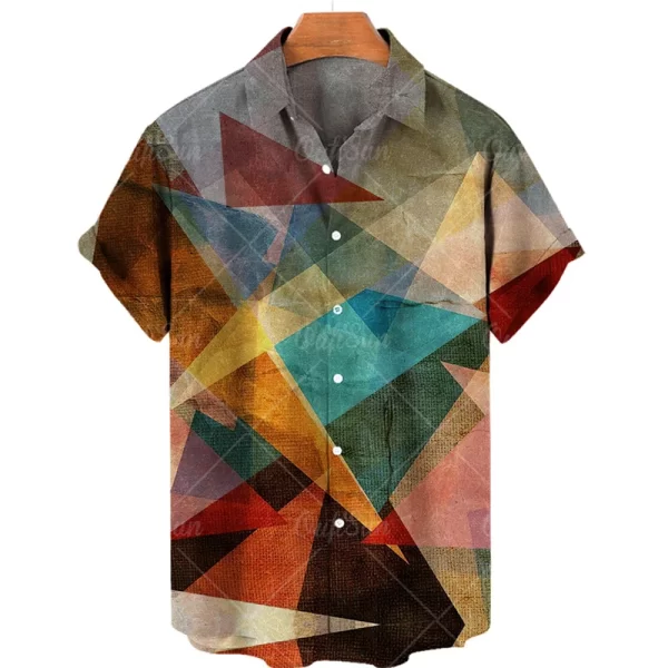 Camisas masculina,  de alta qualidade luxo hawaii dazn férias praia floral, superior melhor estilo étnico roupas. - Image 10